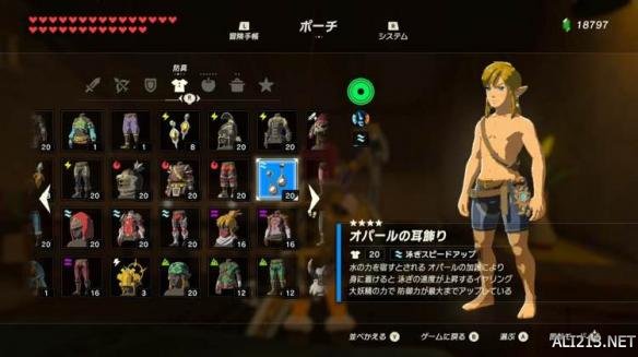 塞尔达传说荒野之息全套装属性图鉴 荒野之息套装怎么获得？