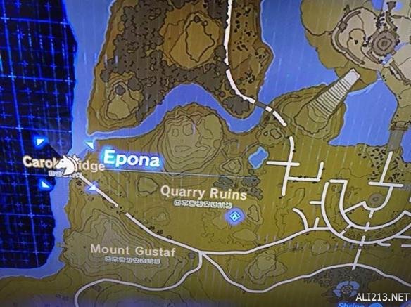 塞尔达传说荒野之息皇家大剑位置图解 皇家大剑在哪？