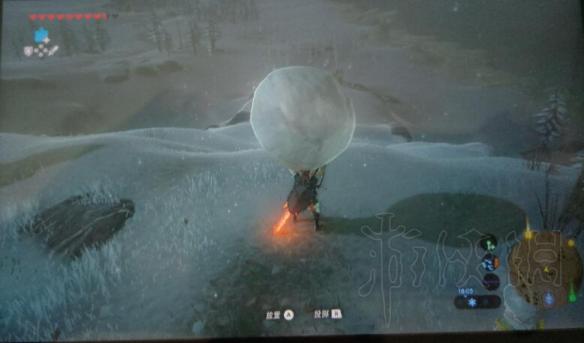 塞尔达传说荒野之息扔雪球刷钱方法介绍 怎么扔雪球