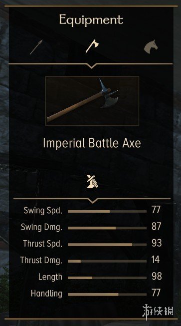 骑马与砍杀2帝国武器装备图鉴大全 帝国装备有哪些 单手武器:短剑