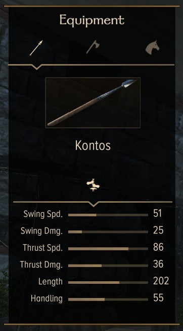 骑马与砍杀2帝国武器装备图鉴大全 帝国装备有哪些 单手武器:短剑