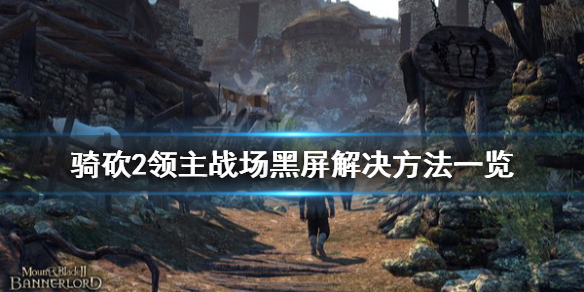 骑马与砍杀2战场黑屏怎么办（骑马与砍杀2对战地面变黑）