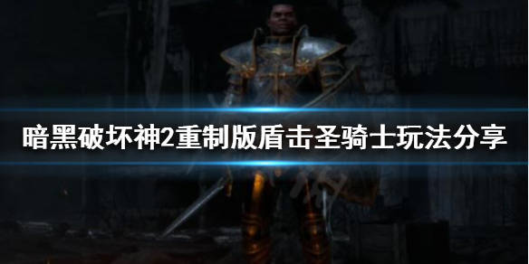 暗黑破坏神2重制版盾击圣骑士怎么玩（暗黑破坏神2重制版盾击圣骑士怎么玩视频）