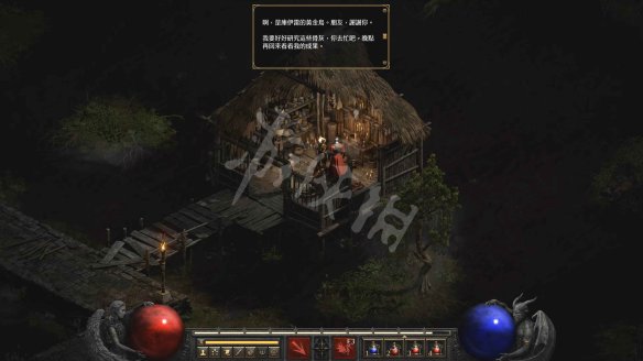 暗黑破坏神2重制版图文攻略 剧情流程+Boss打法+职业介绍+技能推荐+属性加点+装备搭配 游戏界面