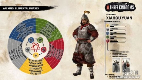 全战三国五行兵种系统介绍 全战三国 五行