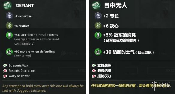 全面战争三国辅助特性介绍