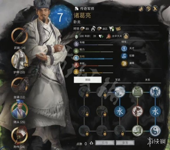 全面战争三国将领分类说明介绍
