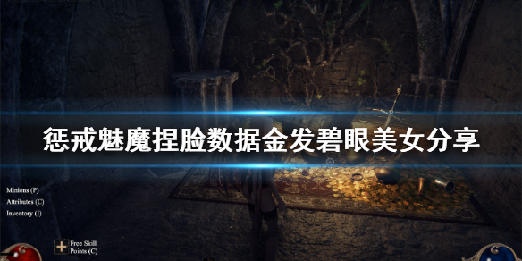 惩戒魅魔捏脸数据金发碧眼美女（惩戒魅魔捏脸怎么玩）