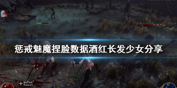 惩戒魅魔捏脸数据酒红长发少女分享（惩戒魅魔捏脸最好看的）