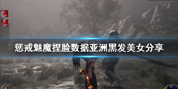 惩戒魅魔捏脸数据亚洲黑发美女分享 惩戒魅魔捏脸图