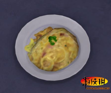 《模拟人生4》吃货们的福利 部分美食制作图文教程及三次元实物对照 田园沙拉