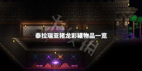 泰拉瑞亚猪龙彩罐里有什么（泰拉瑞亚猪龙彩罐里有什么,最新）