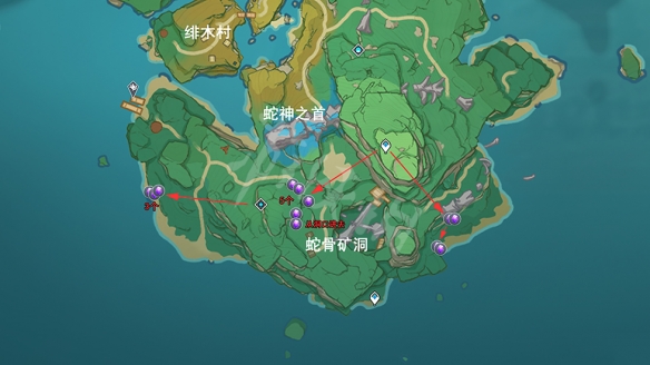 原神紫晶块位置在哪 原神紫晶块采集路线推荐