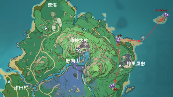 原神紫晶块位置在哪 原神紫晶块采集路线推荐
