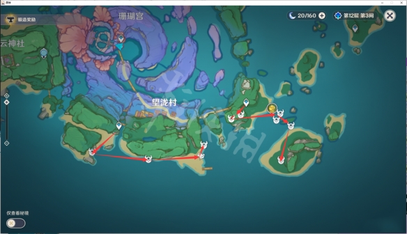 原神飘浮灵哪里多 原神飘浮灵讨伐路线推荐