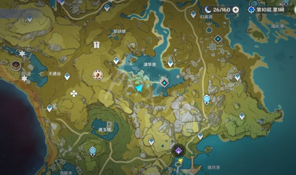 原神珉林阴间宝箱位置在哪 原神珉林隐藏宝箱位置分享
