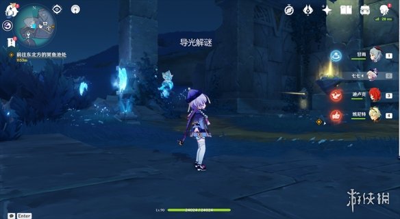 原神狭间之街导光解谜怎么玩 原神狭间之街导光解谜玩法分享