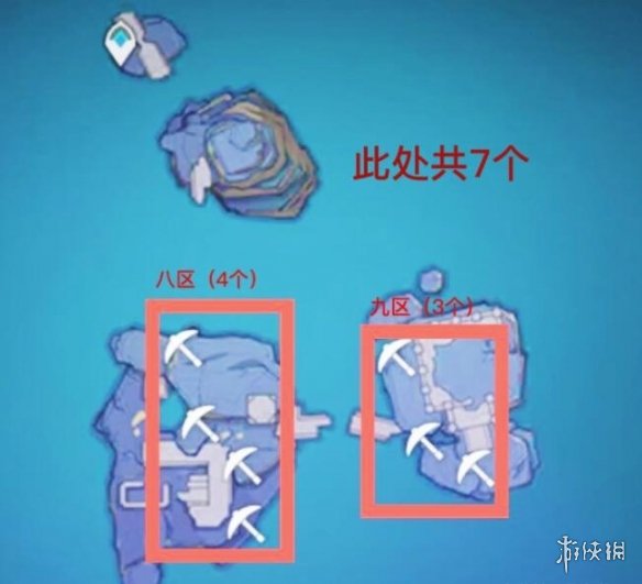 原神渊海髓矿在哪采 原神渊海髓矿岛一分布位置点一览