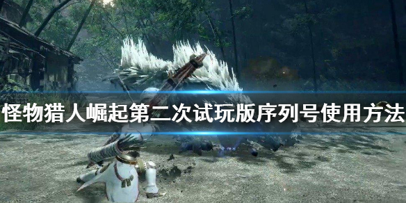 怪物猎人崛起第二次试玩版序列号怎么用 第二次试玩版序列号