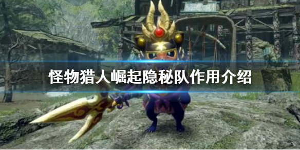 怪物猎人崛起隐秘队有什么用 怪物猎人崛起隐秘队有什么用吗