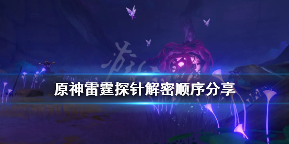 原神雷霆探针解密顺序分享（元神雷霆探针位置）