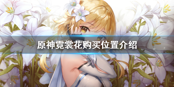 原神霓裳花在哪里买 原神霓裳花能买吗