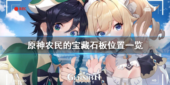 原神农民的宝藏石板位置在哪（原神农民的宝藏石库怎么开）