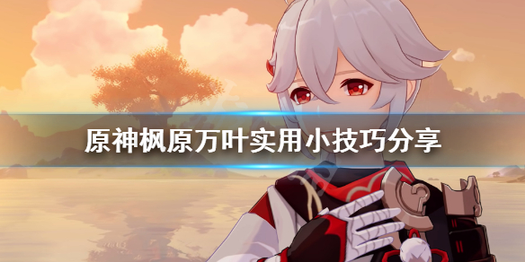 原神枫原万叶有什么技巧 原神枫原万叶怎么搭配