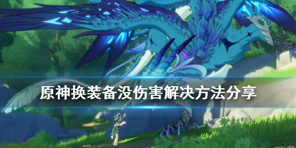 原神换装备没伤害怎么办（原神换装备没伤害怎么办呀）