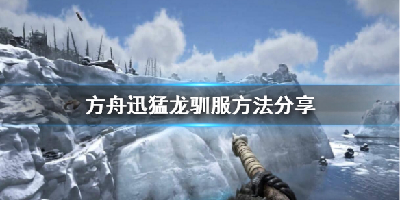 方舟迅猛龙怎么驯服快（端游方舟迅猛龙怎么驯服）