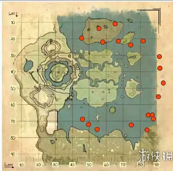 方舟生存进化风神翼龙刷新地点坐标（方舟生存进化风神翼龙的刷新地点）