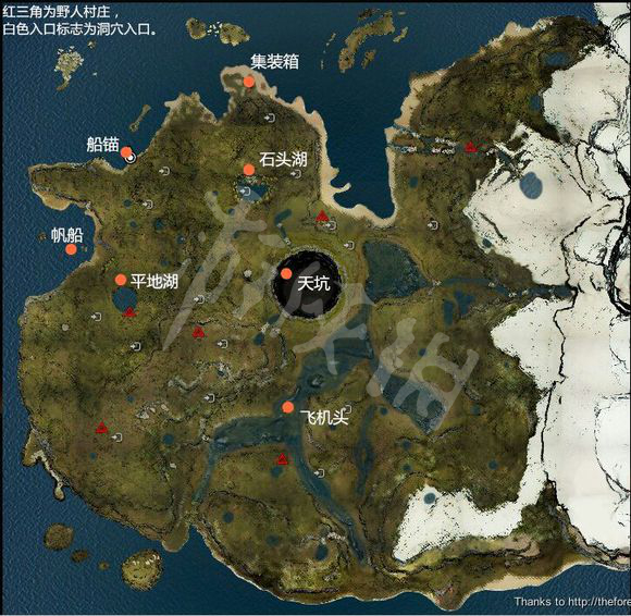 森林地图全解析（森林地图详解）