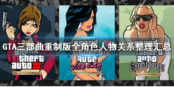 GTA三部曲重制版登场角色 gta三部曲重制上线
