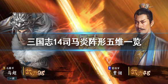 三国志14司马炎能力值高吗 三国志14 司马炎