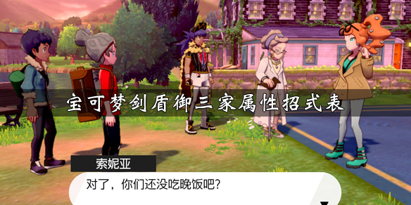 宝可梦剑盾御三家怎么获得（宝可梦 剑盾御三家）