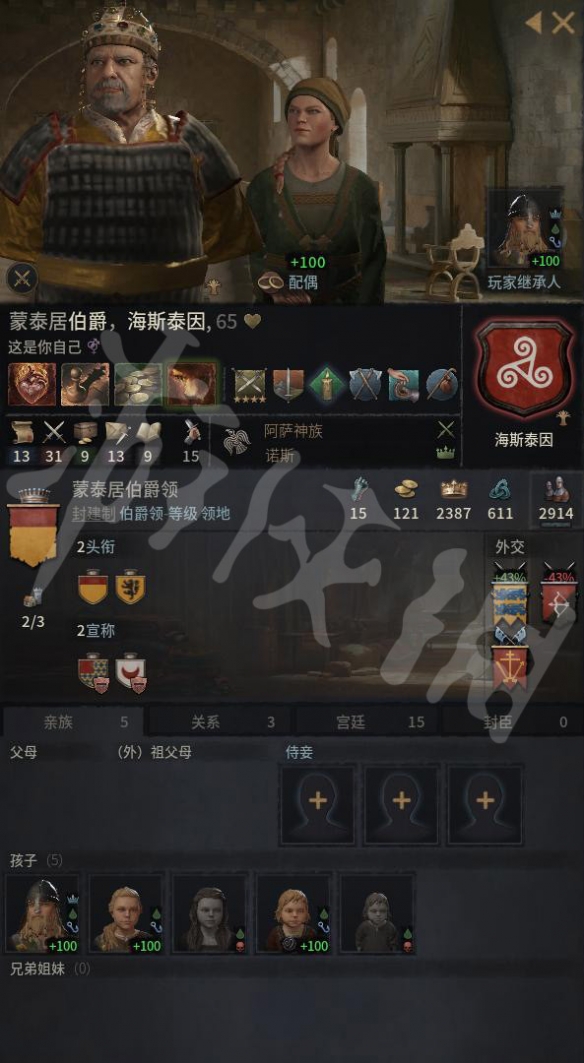 十字军之王3角色压力有什么用 十字军之王3压力怎么看