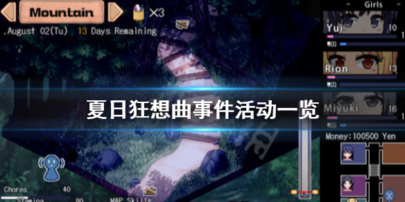 夏日狂想曲事件有哪些（夏日狂想曲 事件）