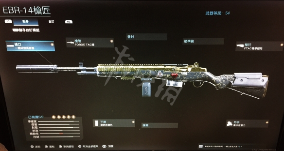 使命召唤16EBR14配件搭配指南 使命召唤16 141配件