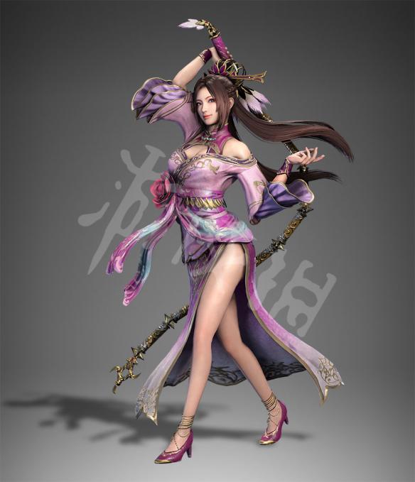 真三国无双8女武将服装大全 全女武将服装立绘一览 王异_网