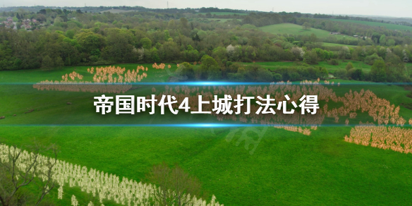 帝国时代4上城打法是什么 帝国时代4上城打法是什么意思