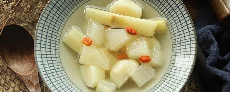 甘蔗可以和梨子煮水吗 甘蔗可以和梨子煮水吗功效