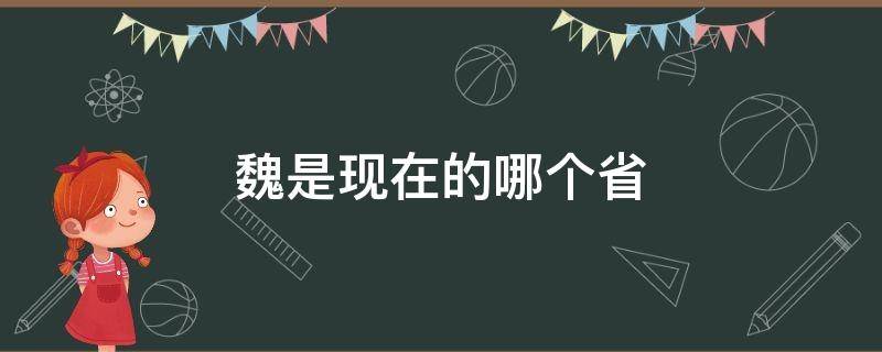 魏是现在的哪个省（魏国是现在的哪个省）