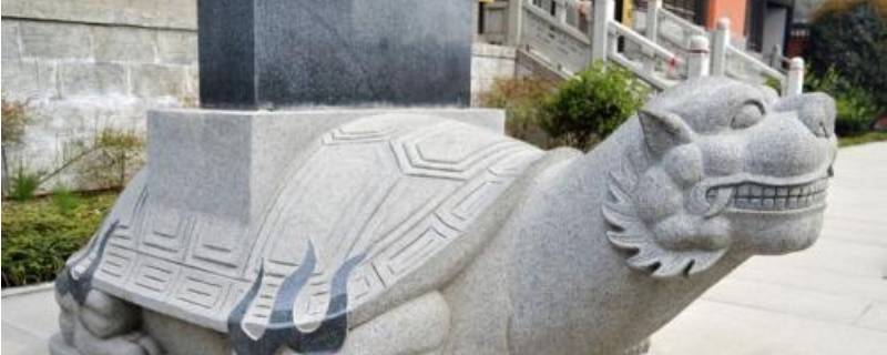 驮石碑的神兽叫什么（驮石碑的神兽叫什么读音）
