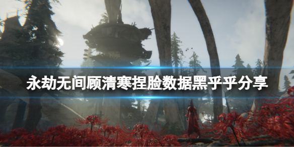 永劫无间顾清寒捏脸数据黑乎乎 永劫无间捏脸秦义绝