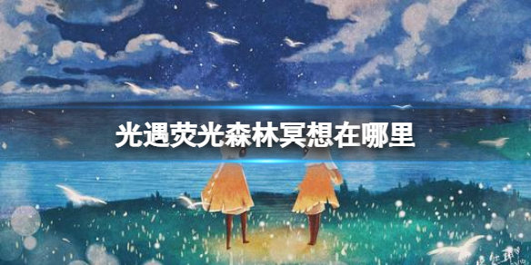 光遇荧光森林冥想在哪里（光遇荧光森林冥想在哪里图片）