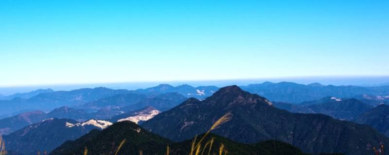 浙江最高的山（浙江最高的山峰排名榜）