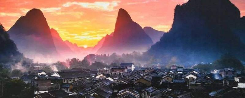 广西黄姚古镇在哪里 广西黄姚古镇,享受慢旅行的乐趣