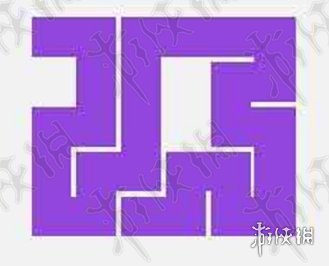 微信一笔画完5-1怎么过