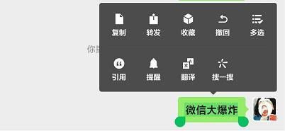 微信对话框上线搜一搜功能
