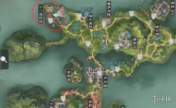 楚留香6月2日打坐点介绍 楚留香今日打坐地点